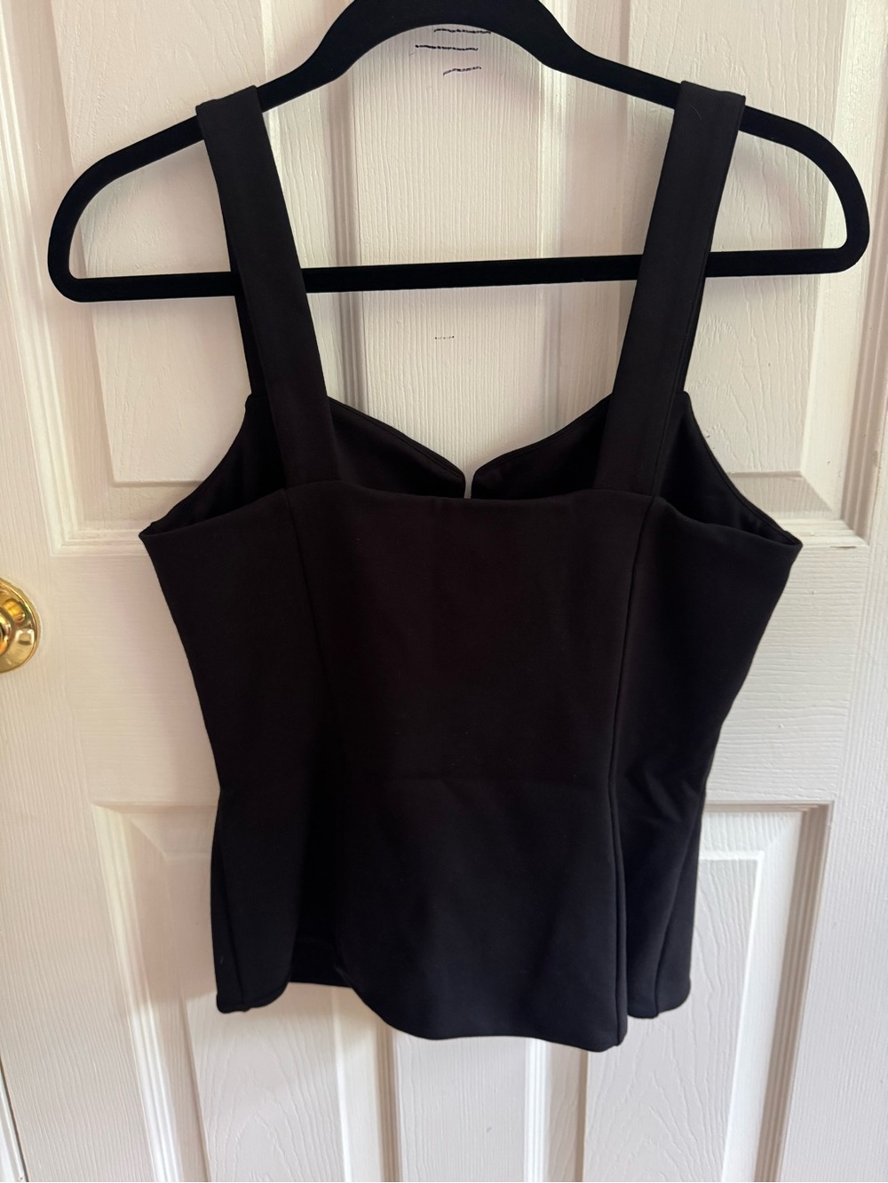 CAbi Under Over Tank Black Ponte Size Small - Picture 4 of 11
